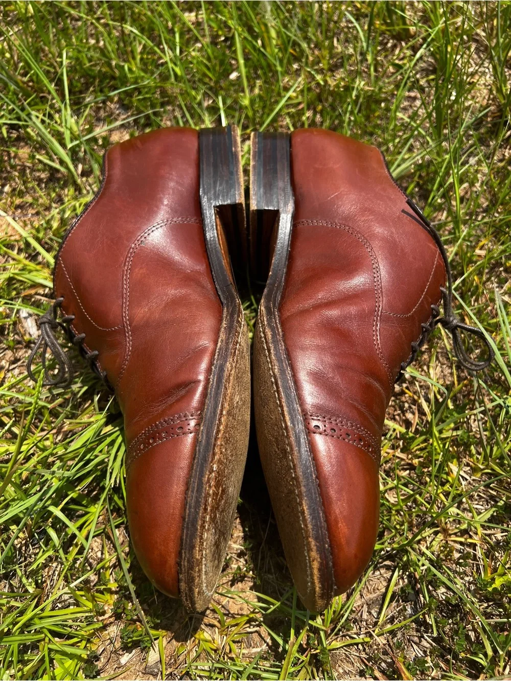CLEAN Alden size 10 WIDE Mens 900 Style Calfskin Oxford shoes